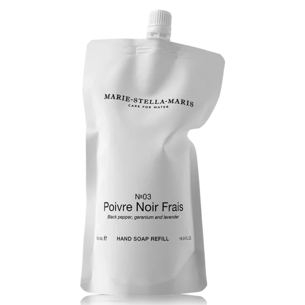 8718546669620_Hand_Soap_Fresh_Black_Pepper_500_ml_packshot_768x960_617d59e1-a874-49dc-9b82-e7ec51cd9601_1296x Hand Soap REFILL 500 ml
