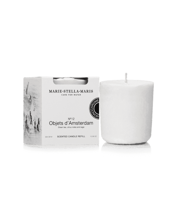 8720701165816ScentedCandleRefillObjetsd_Amsterdam300grsecondary_primarypackshot768x960 Geurkaars REFILL 300 gr No.12 Objets d'Amsterdam