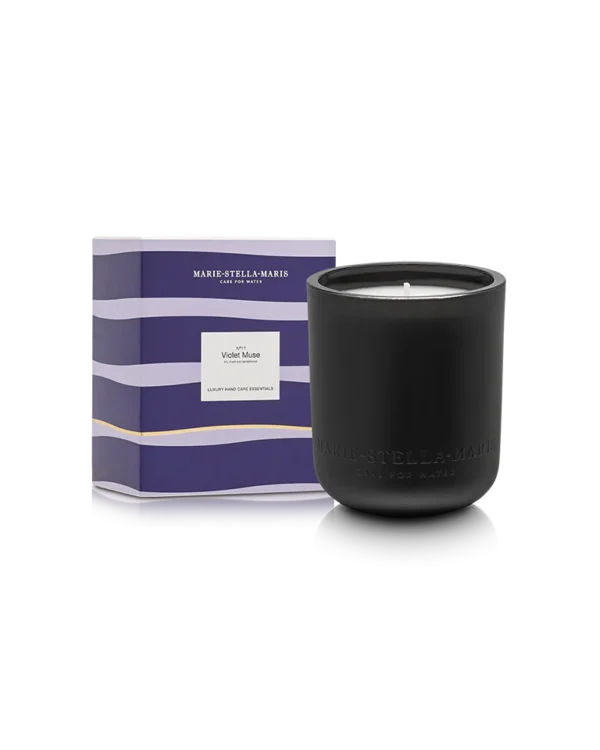 8720701166967ScentedCandleVioletMuse1x300g pack shot 1768x960_1296x Violet Muse Scented Candle, 300 g