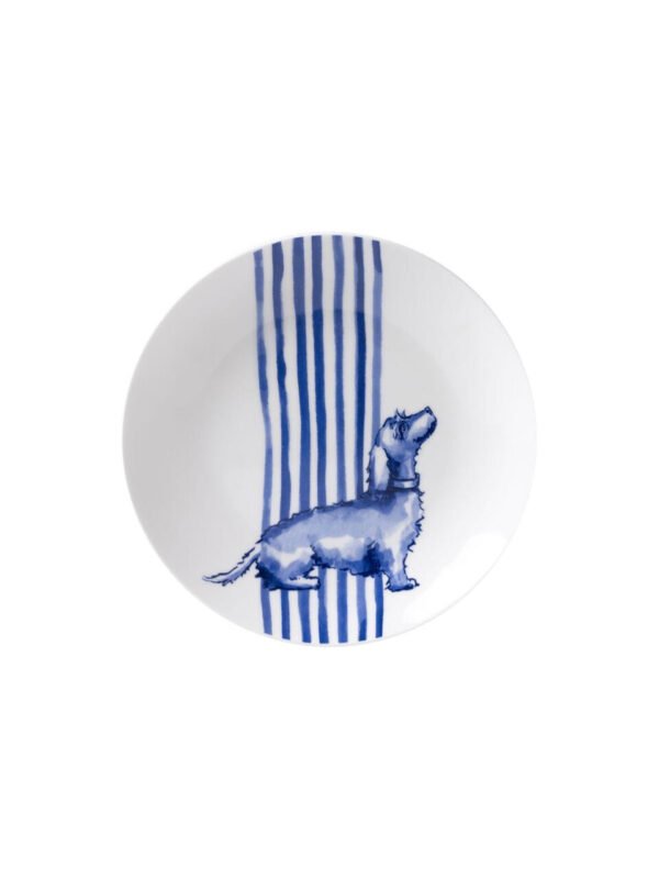 Nhaan Dachshund Petit Four Plate – Porcelain – 12 cm