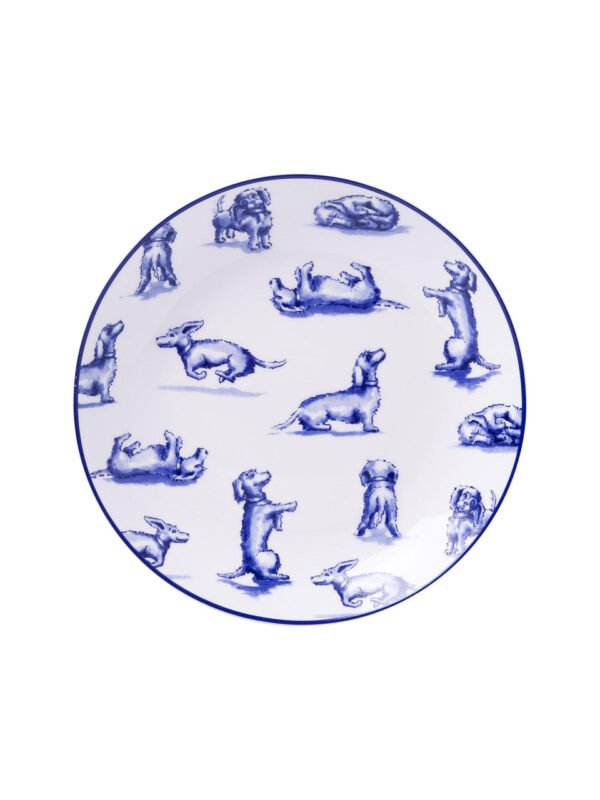 Nhaan Dachshund Cake Plate – Porcelain – 15 cm