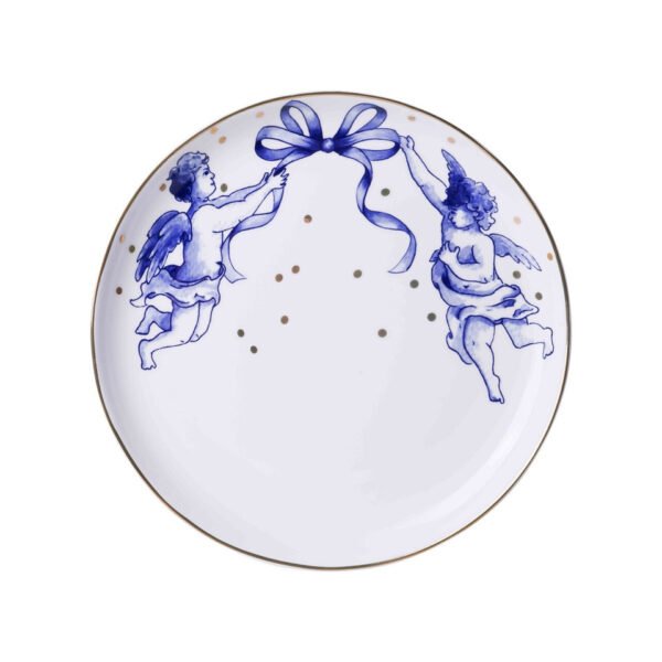 Christmas Angel Breakfast Plate – Porcelain – 21 cm