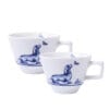 Nhaan Dachshund Espresso Cup – Porcelain – Set of 2 – 90 ml