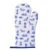 Teckel Nhaan Oven Glove - White - Cotton - 34 cm