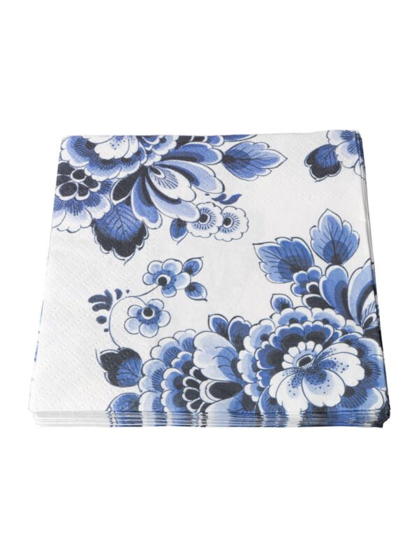 Floral Napkins – 20 pieces – 17x17 cm